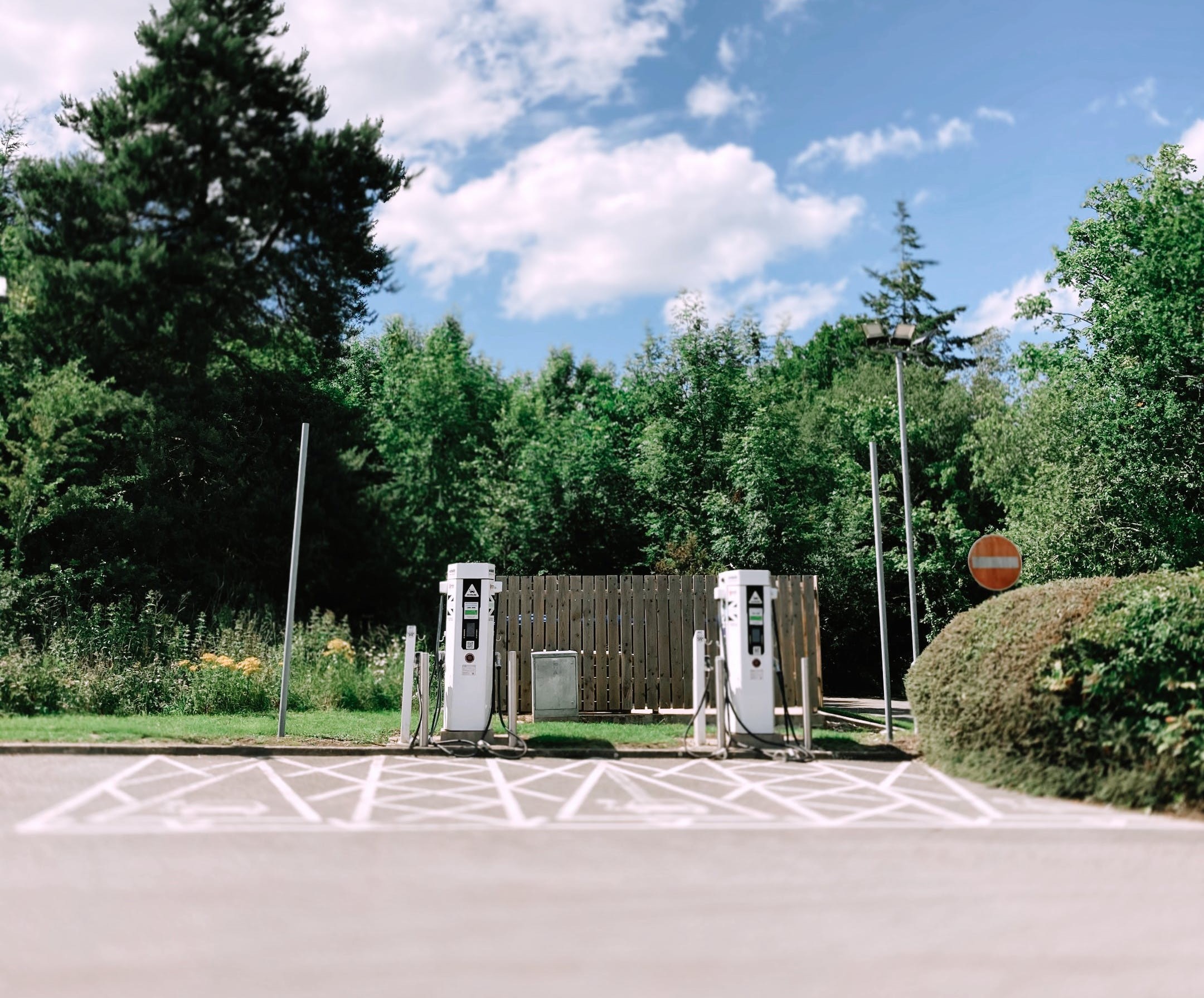 Twin Public Installed Charging Station